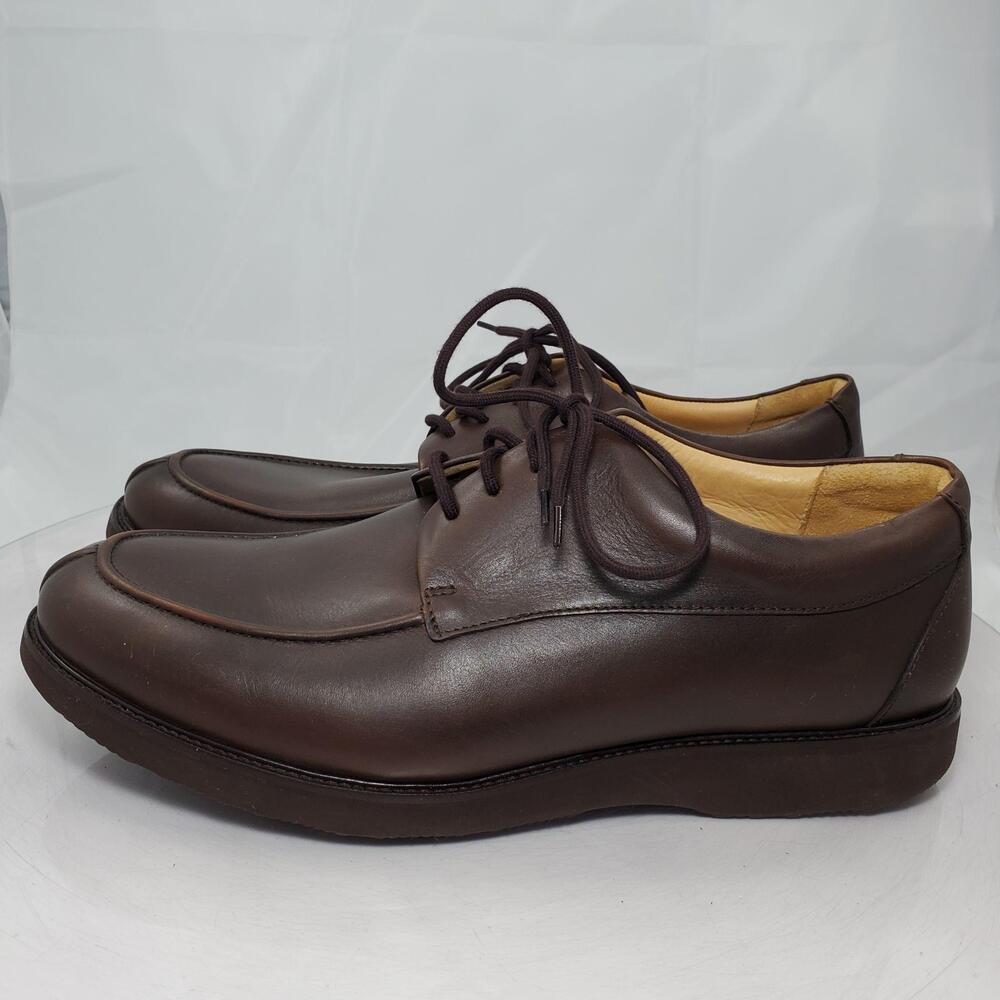 Samuel Hubbard Split Toe Shoes No insoles 14 Wide W Brown Leather Comfort Vibram